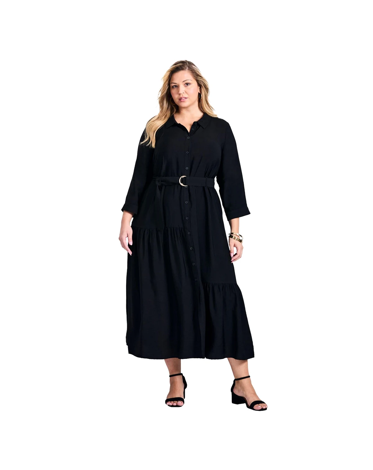 Women's Flora Belted Shirtdress