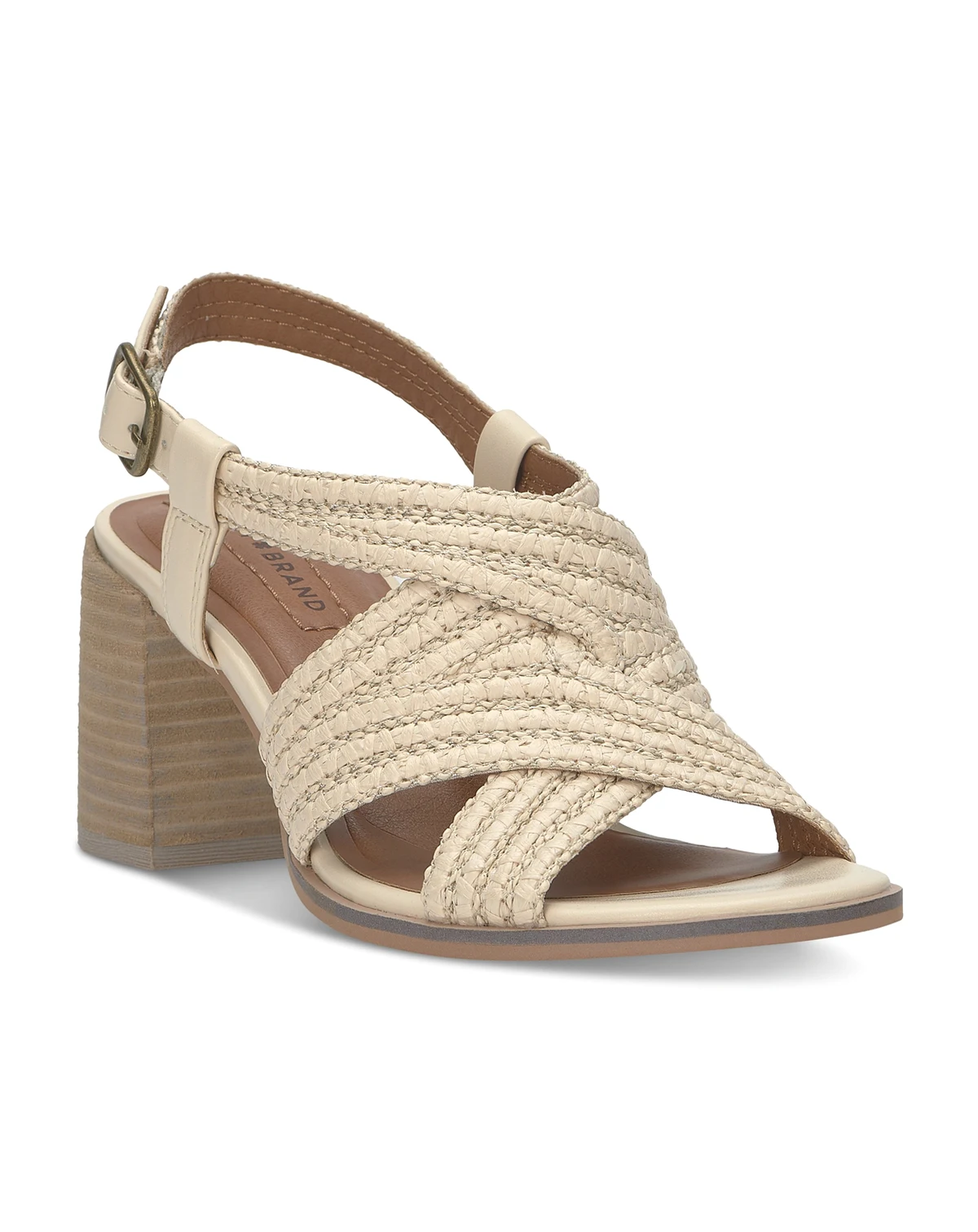 Women's Sasina Woven Strappy Block-Heel Dress Sandals