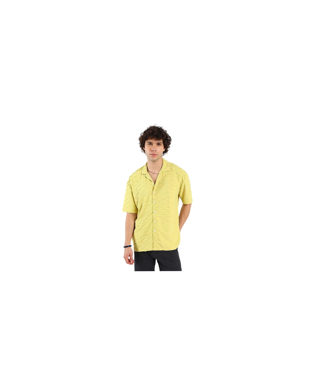 Men's Swish-Textured Shirt