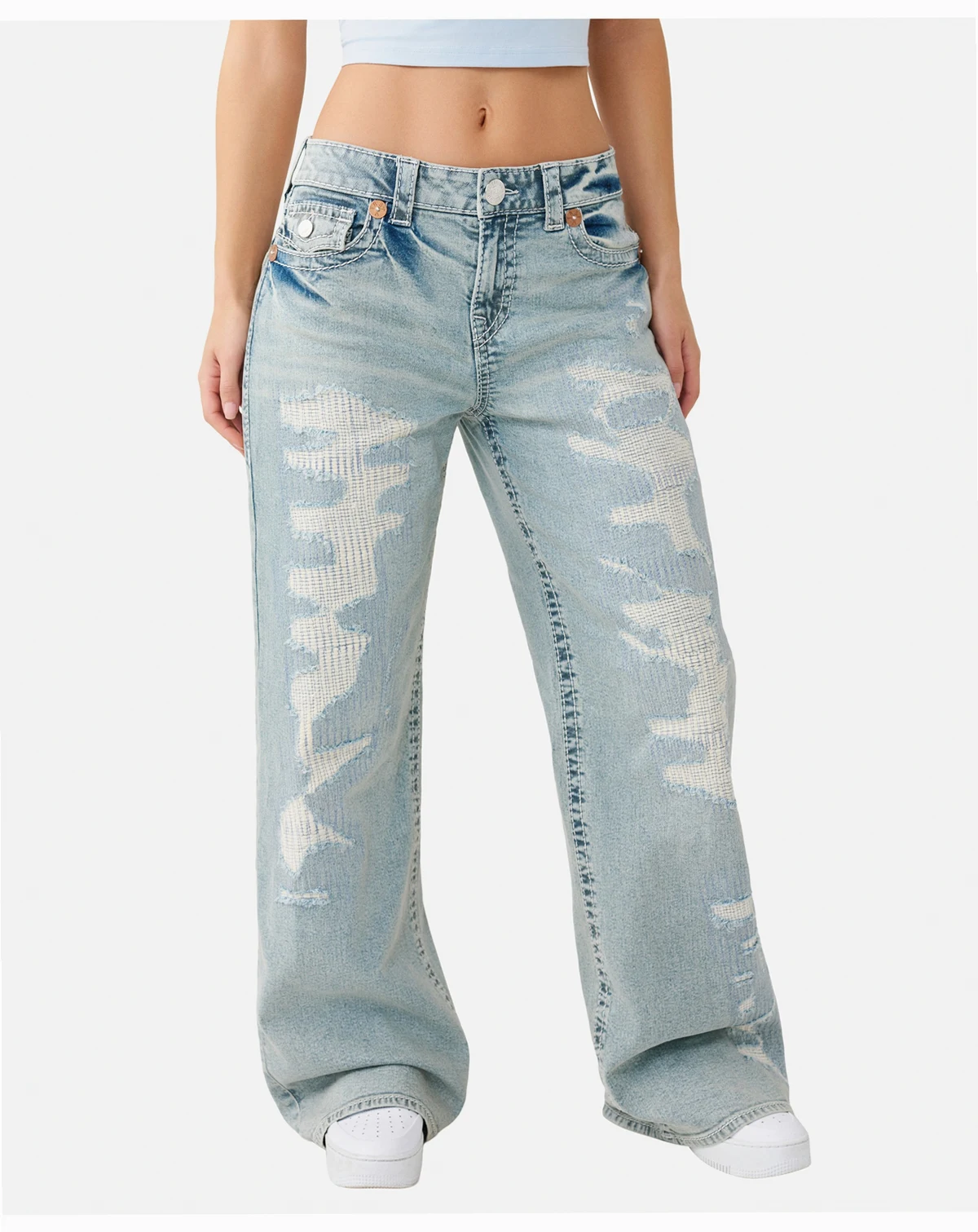 Women's Bobbi Baggy Big T Flap Jeans