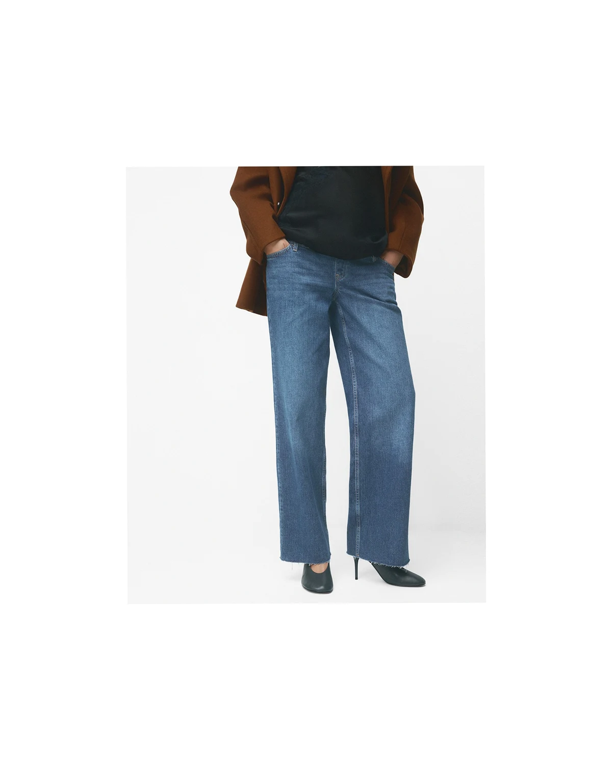 Women's Wide Leg Maternity Jeans