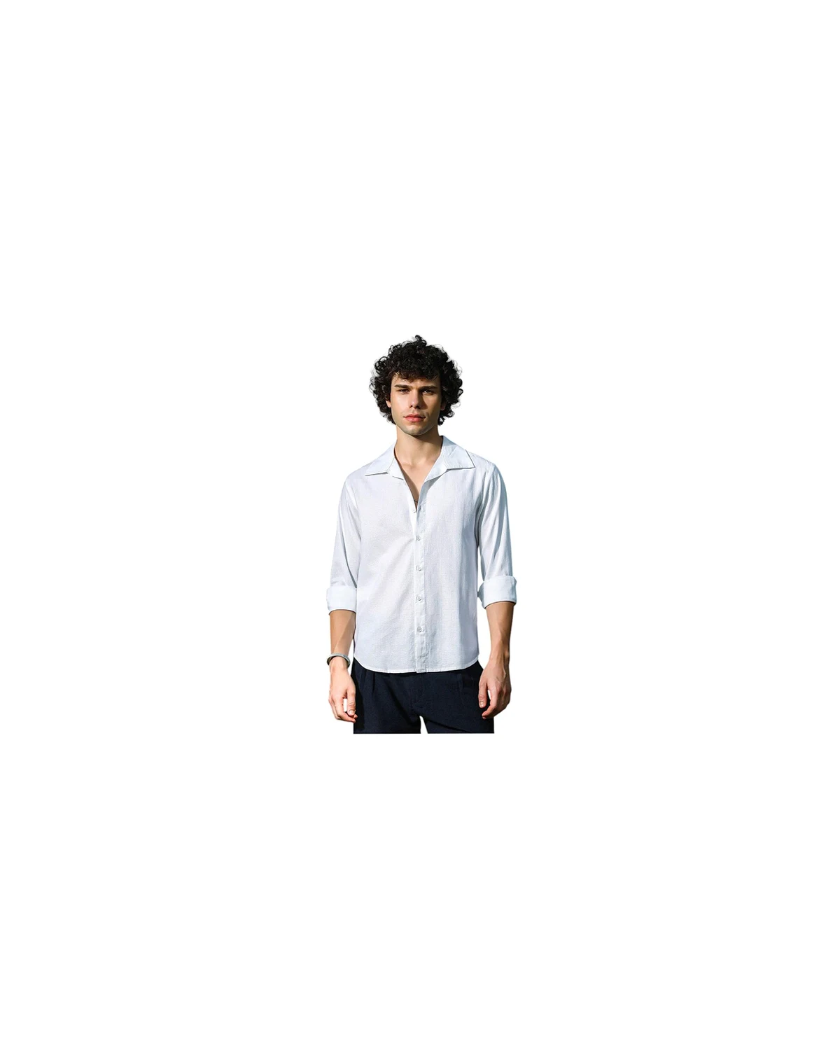 Men's Solid Relaxed Shirt