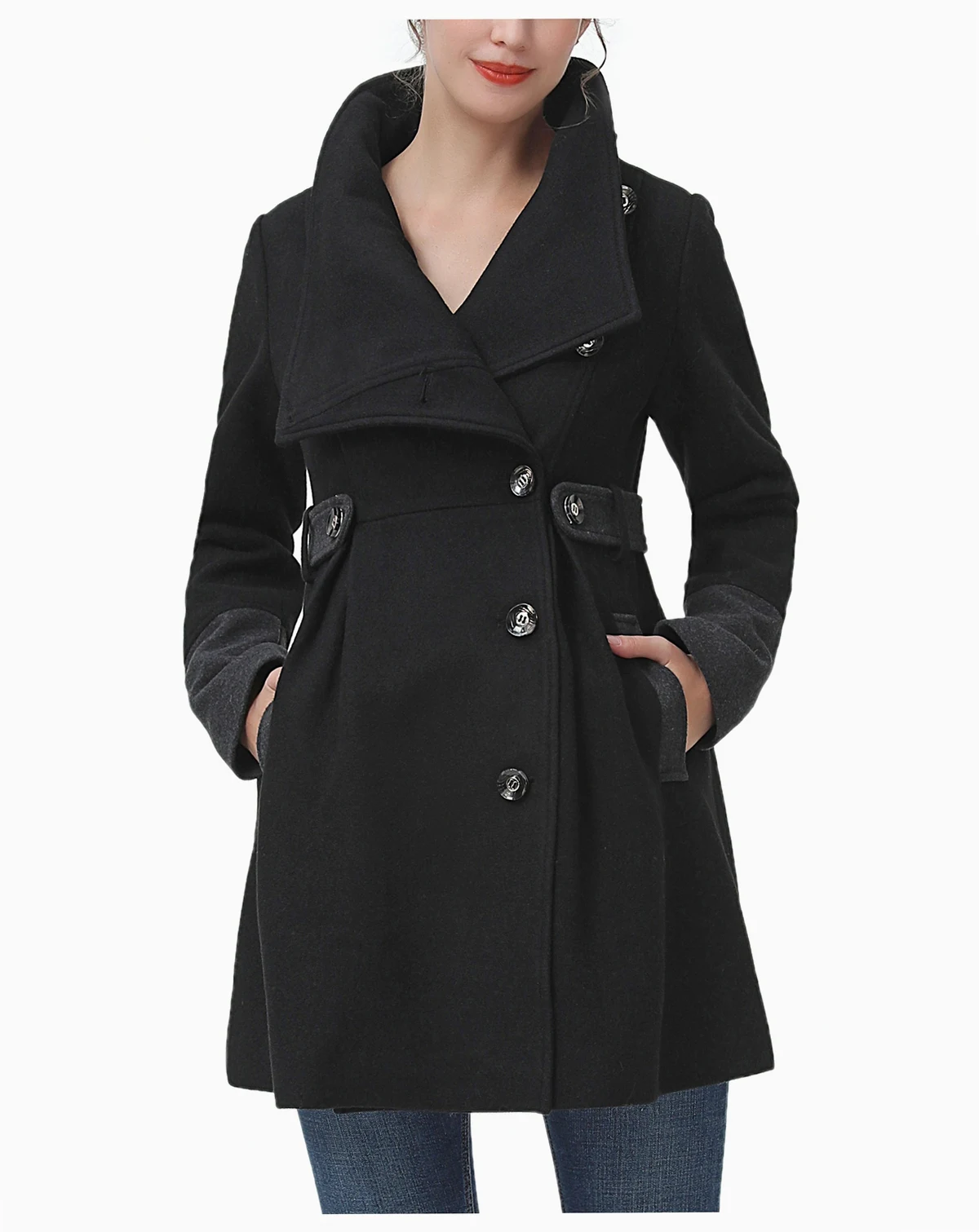 Maternity Harper Wool Coat
