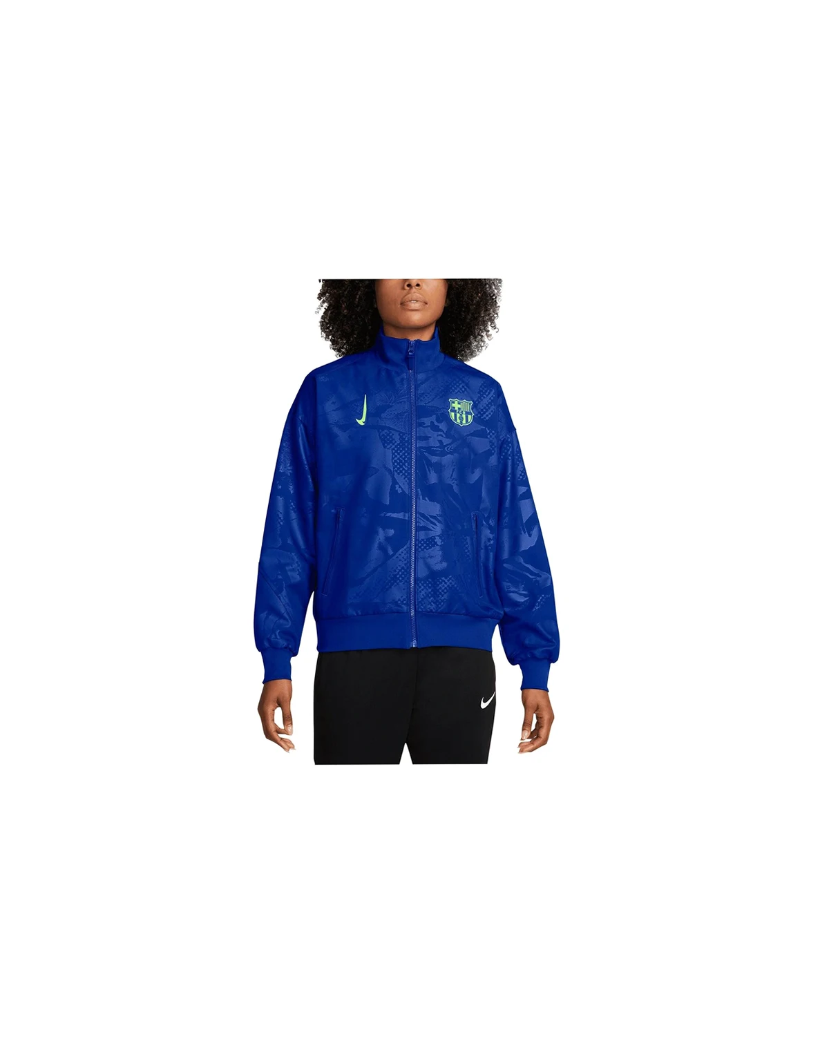 Women's Royal Barcelona 2024/25 Third Strike Anthem Performance Full-Zip Jacket