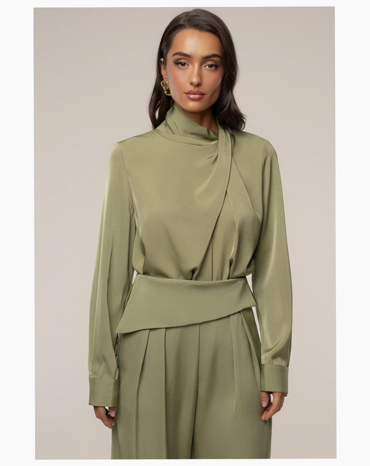 Women's Alexa Satin Blouse