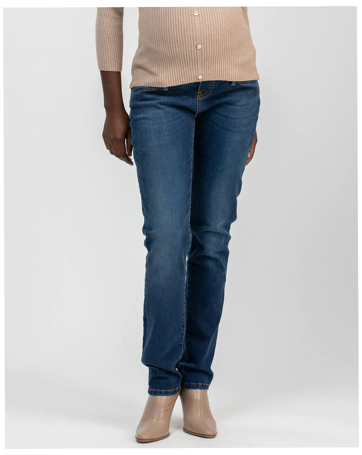 Maternity Cool Girl Stretch Denim Jeans