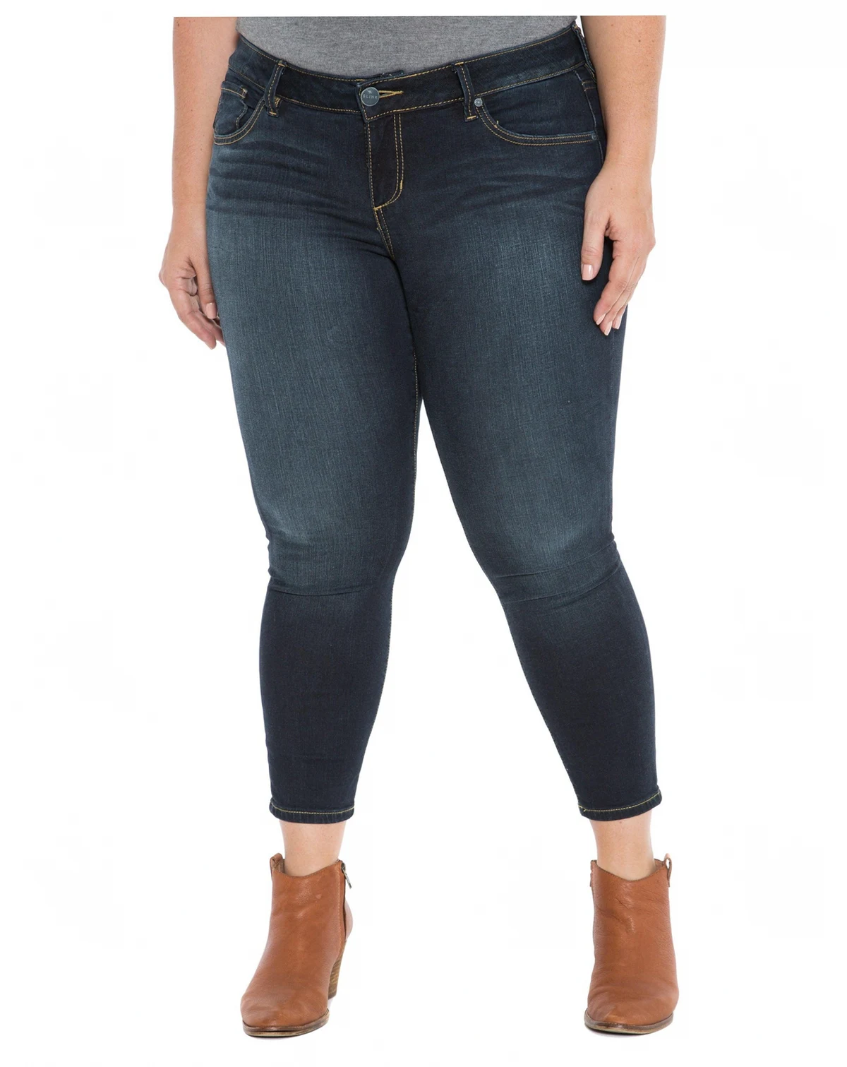 Women's Denim High Rise Ankle Skinny in 27" inseam - Summer