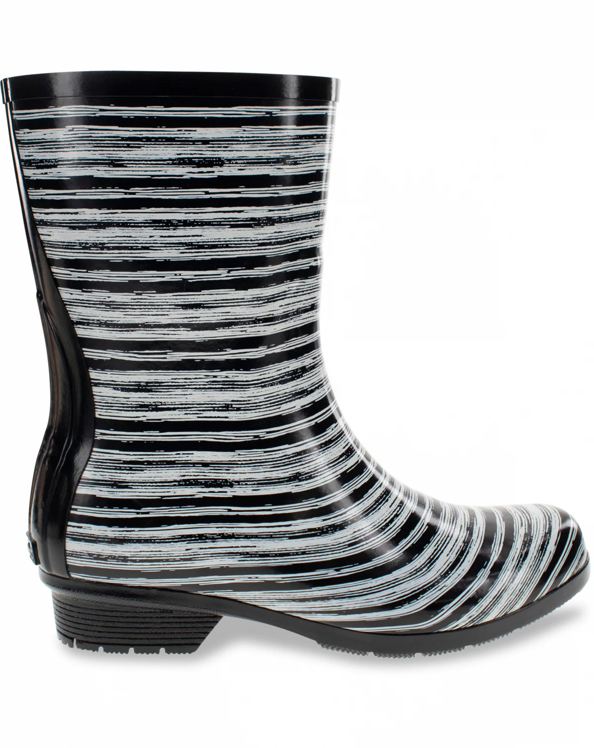Women's Polished Mid Rain Boot