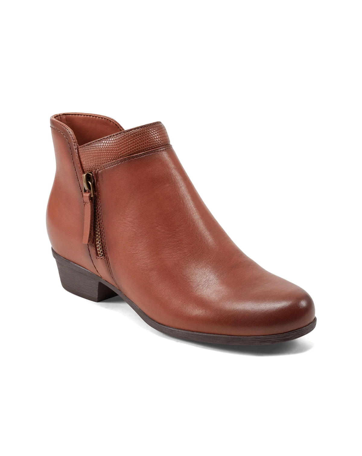 Women's Carly Side Zip Casual Ankle Booties