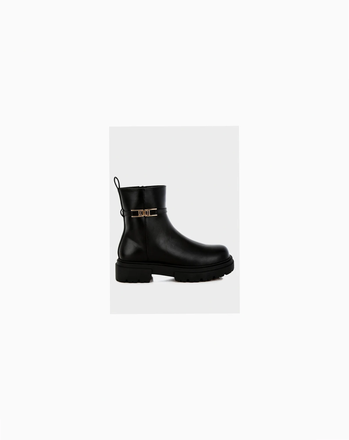 Womens Corsac Buckle Belt Ankle Boots