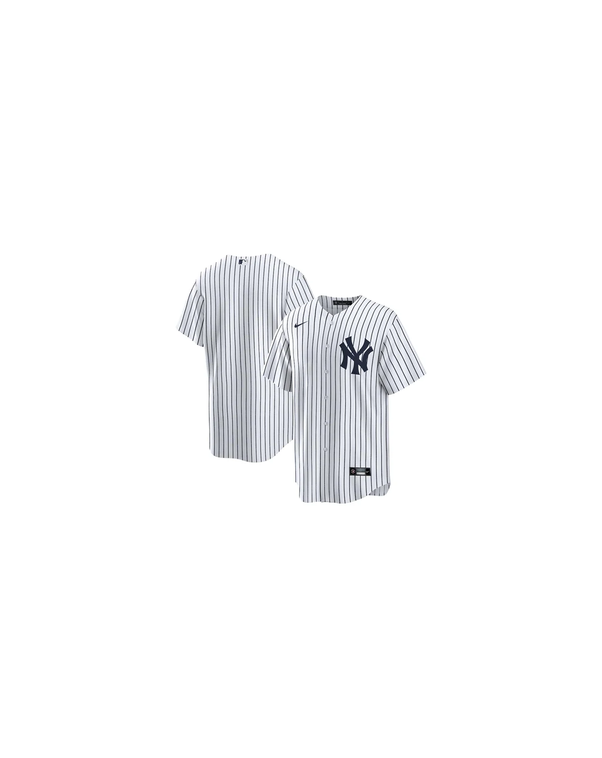Men's New York Yankees Official Blank Replica Jersey