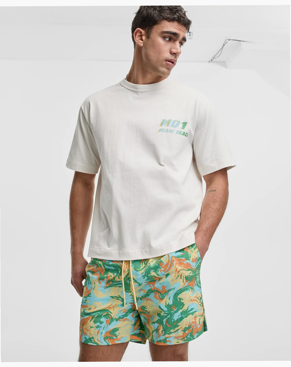 Men's Relaxed Miami Beach T-Shirt, Macy's Exclusive