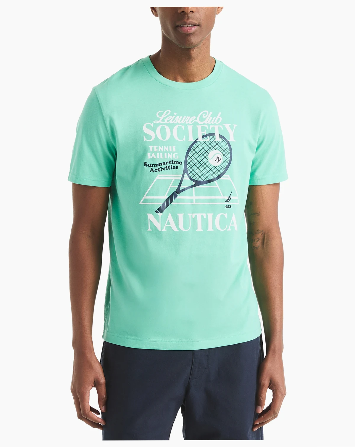 Men's Tennis Classic-Fit Graphic T-Shirt