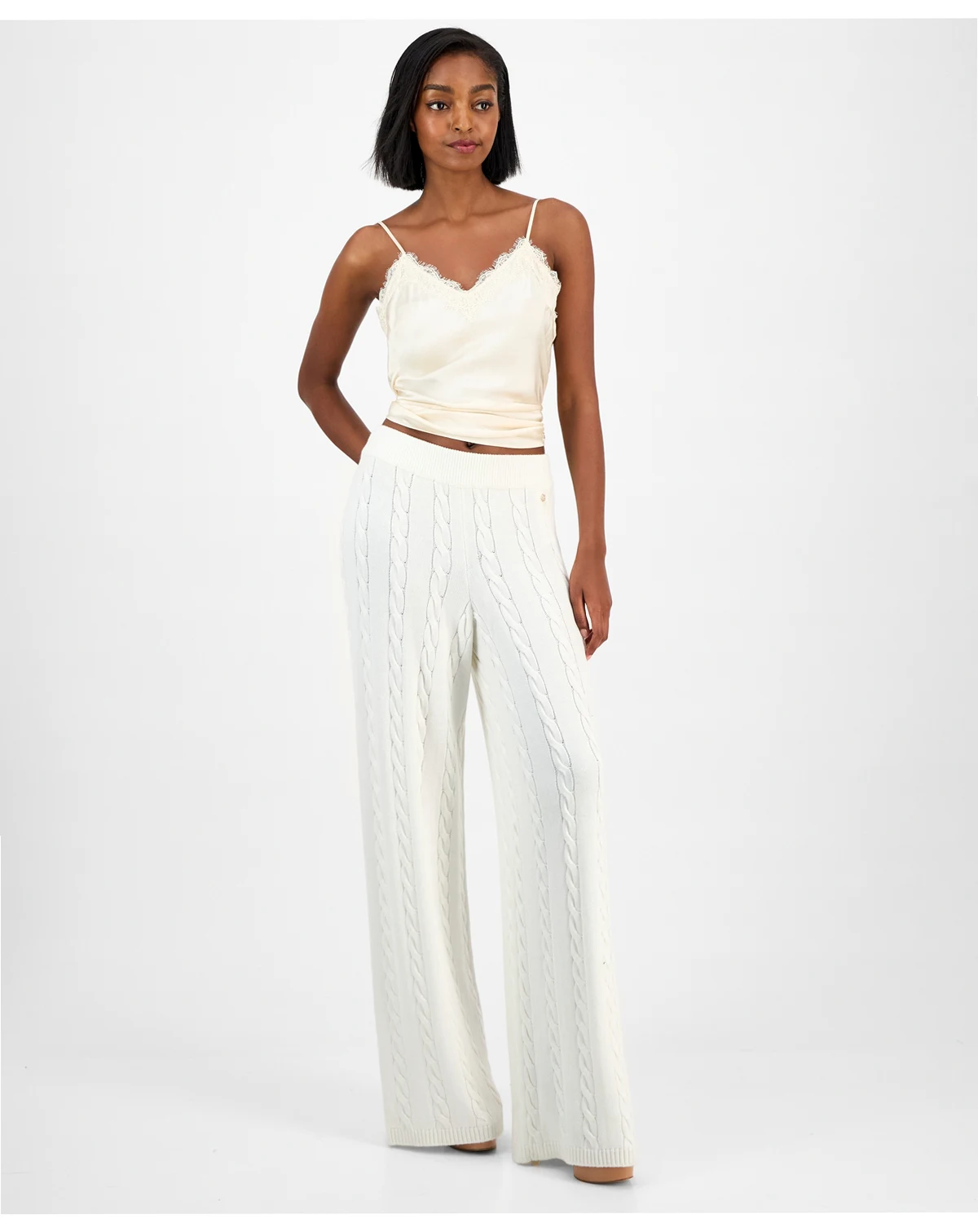 Women's Gemma Cable Knit Sweater Pants