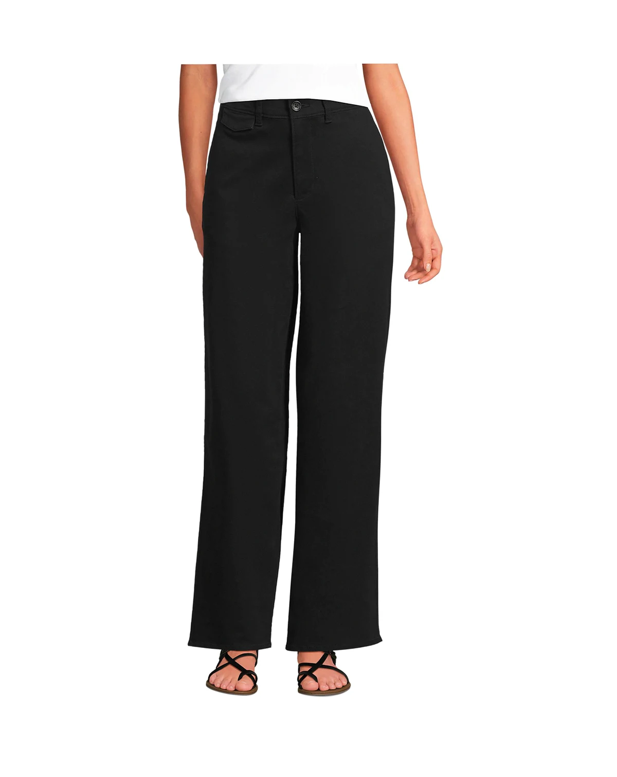 Women's Tall Chino High Rise Rail Straight Leg Pants