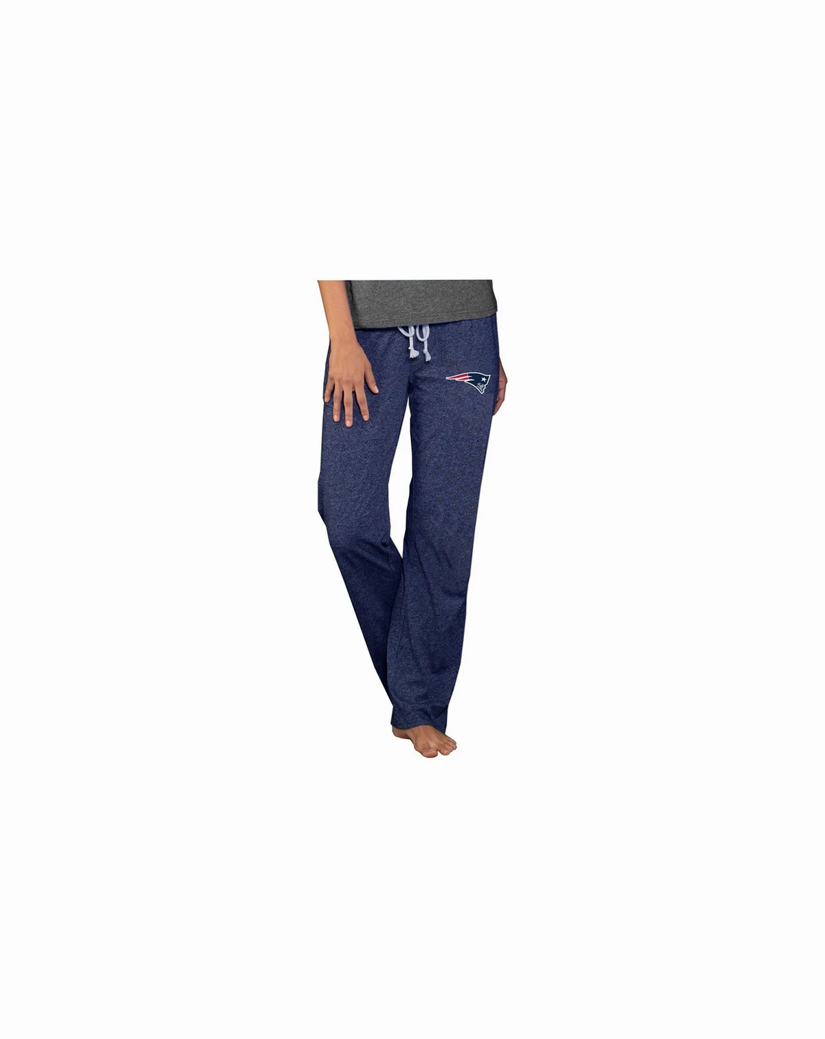 Women's Navy New England Patriots Quest Knit Lightweight Lounge Pants