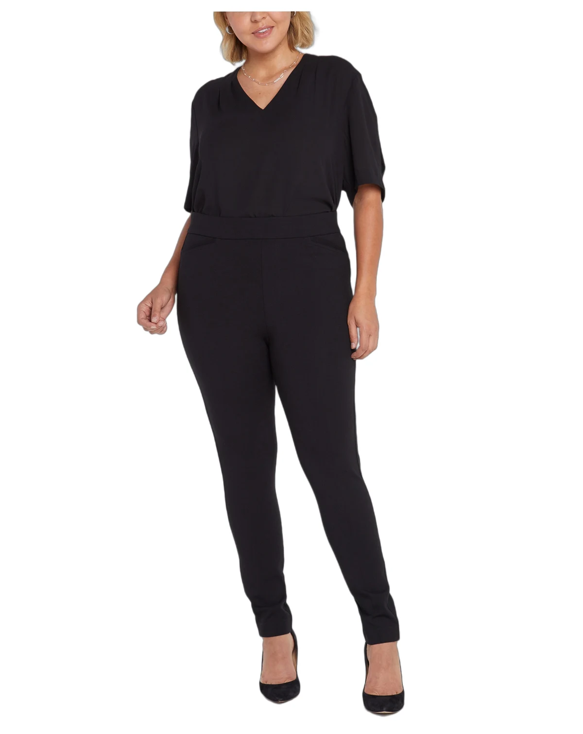 Plus Size Pull On Legging Pants