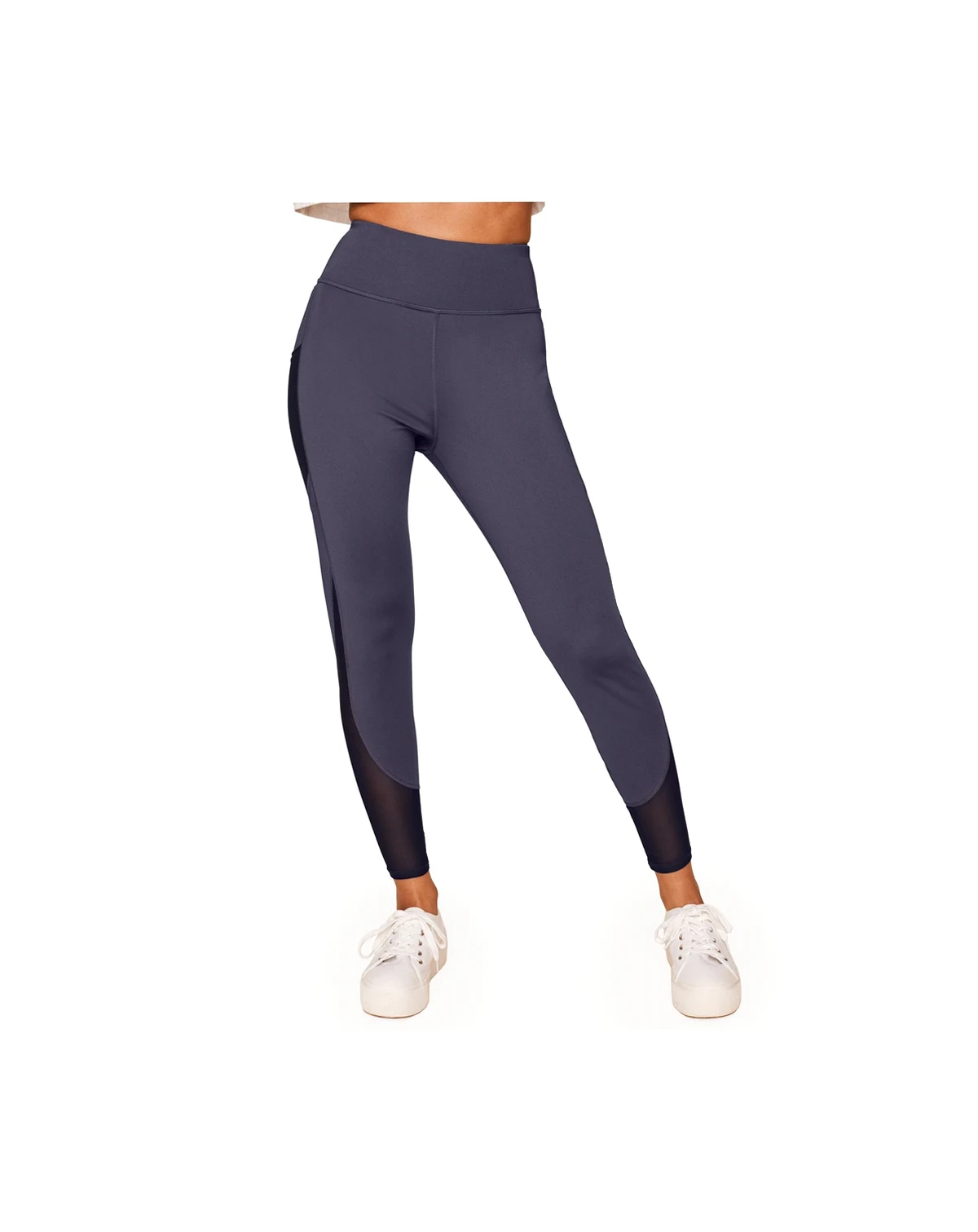 Women's Ava Active Legging With Pockets And Mesh Details