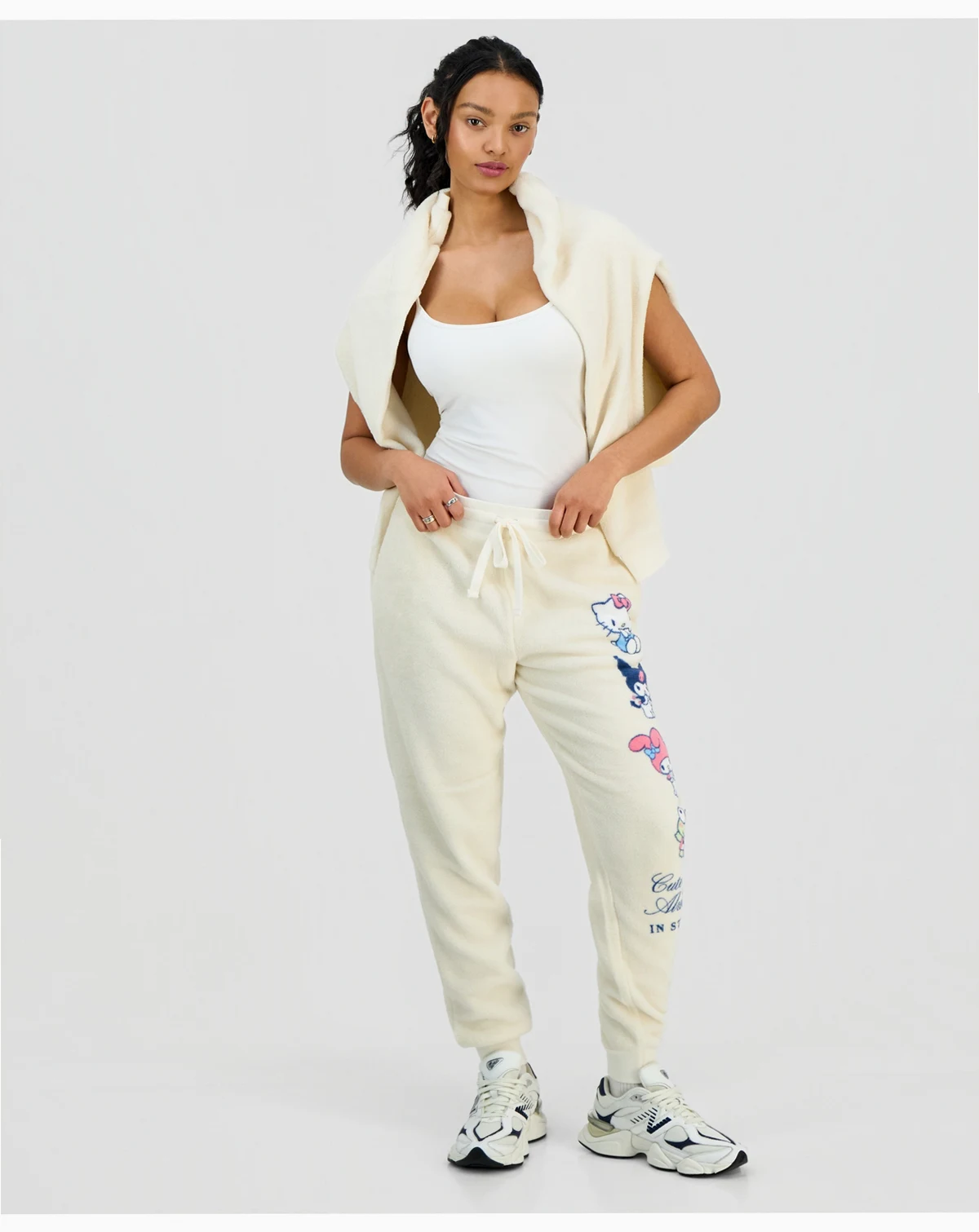 Juniors' Hello Kitty & Friends Woobie Jogger Pants