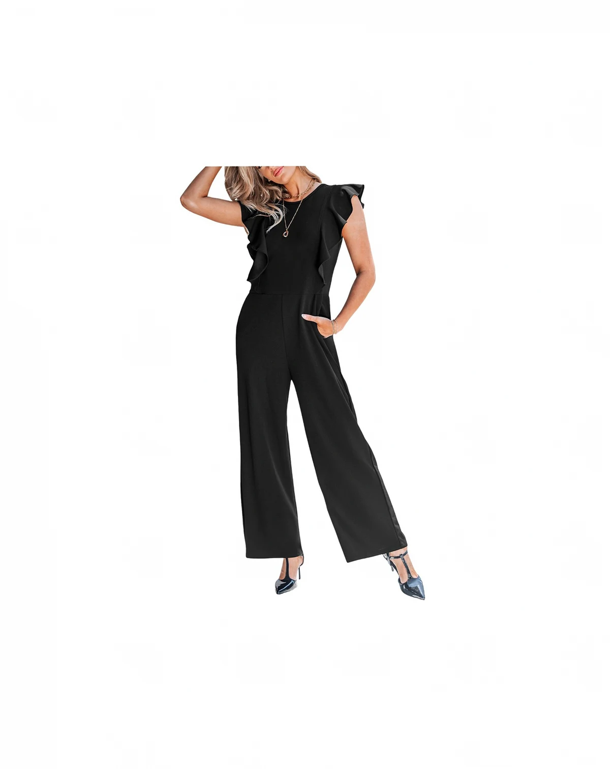 Women's Sleek One-Piece Utility Jumpsuit