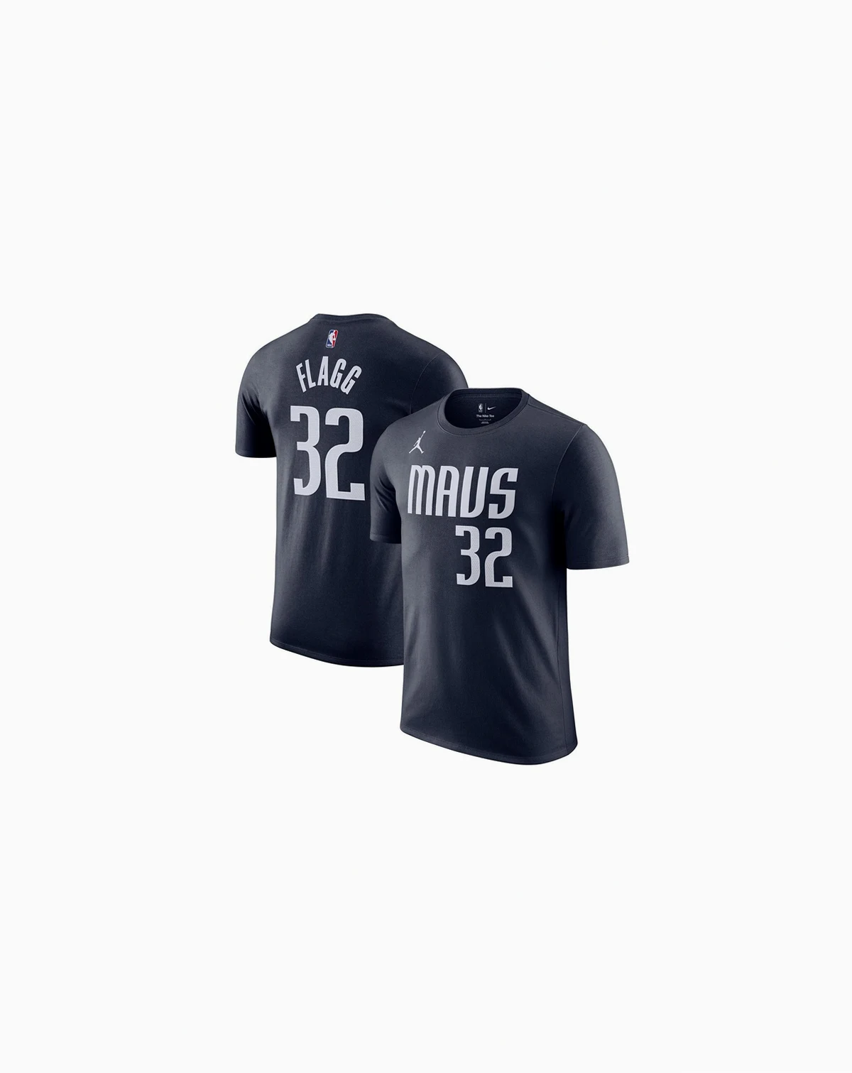 Men's Cooper Flagg Navy Dallas Mavericks 2025 NBA Draft First Round Pick Statement Edition Name Number T-Shirt