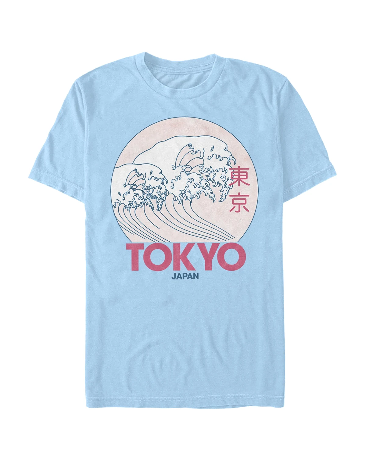 Men's Tokyo Vintage-Like Short Sleeve Crew T-shirt