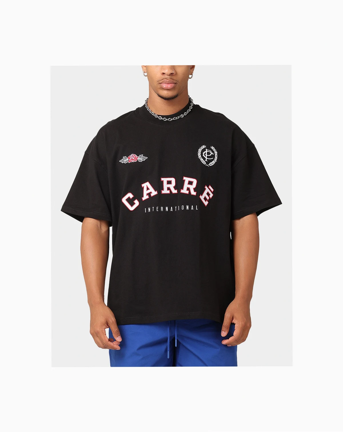 Men's International T-Shirt, Black, S