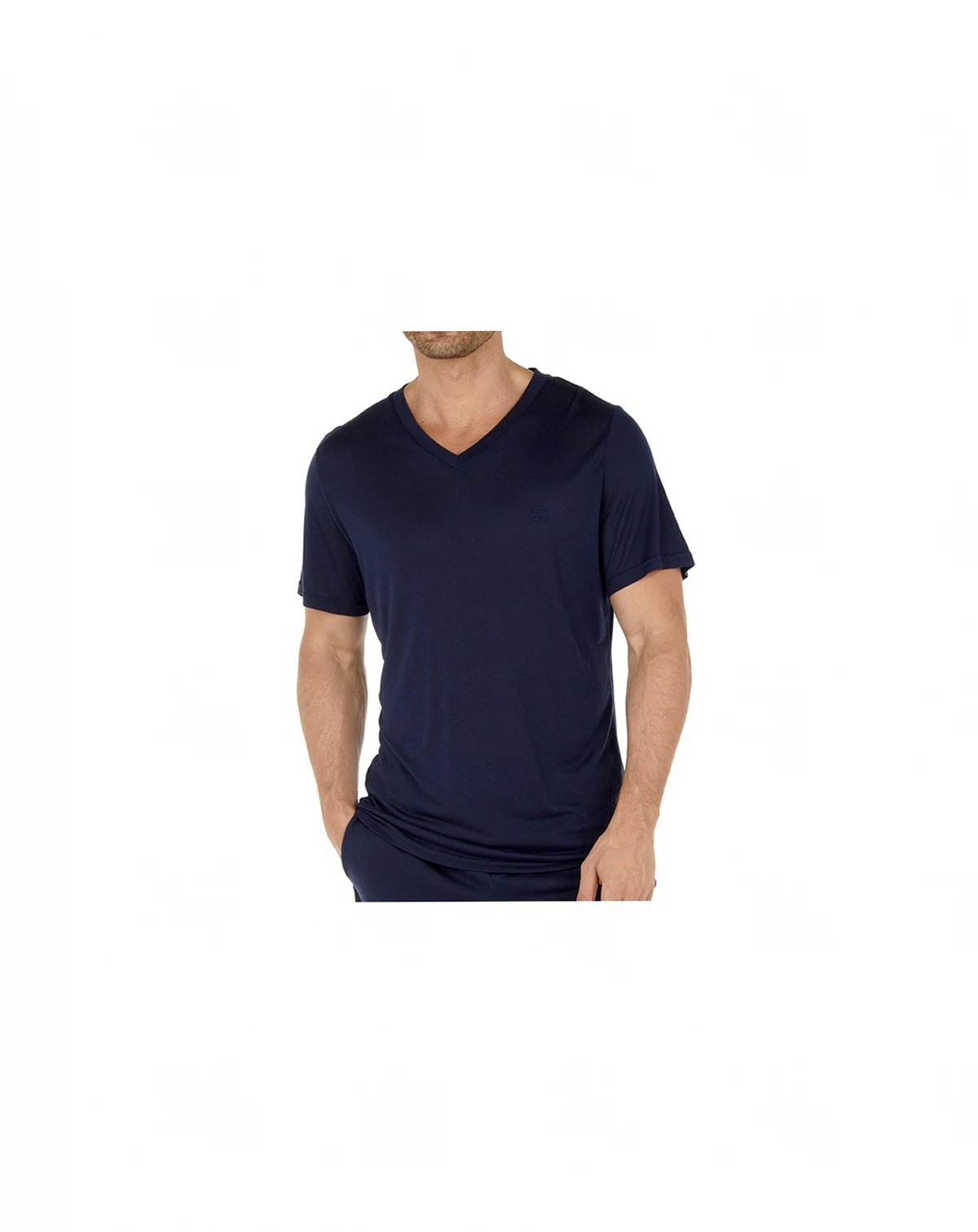 Men's Cocooning Short Sleeve V-Neck T-Shirt
