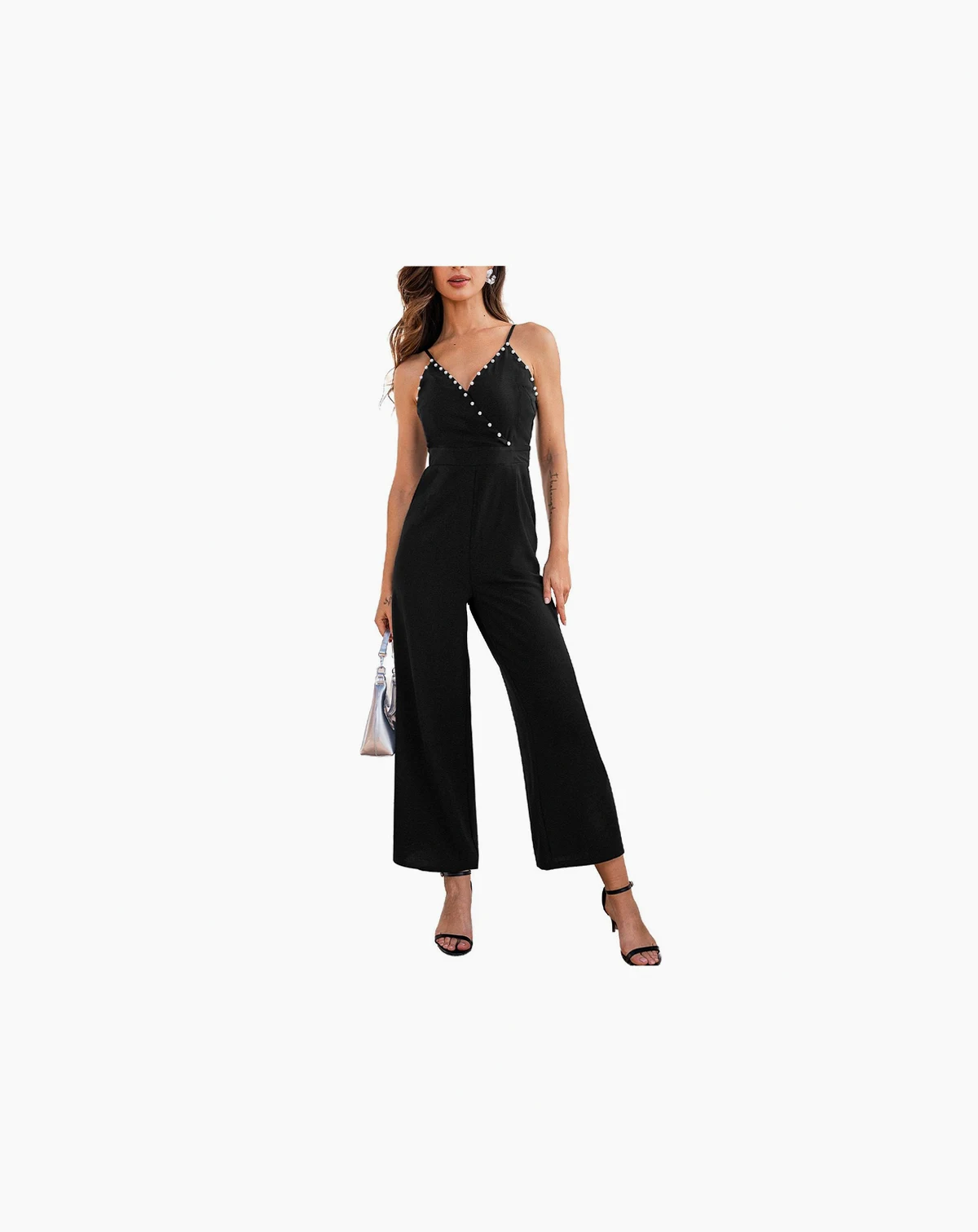 Women's Rooftop View Black Jumpsuit