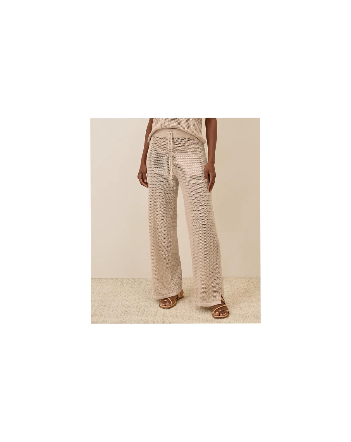 Women's Beachside Crochet Knit Pant