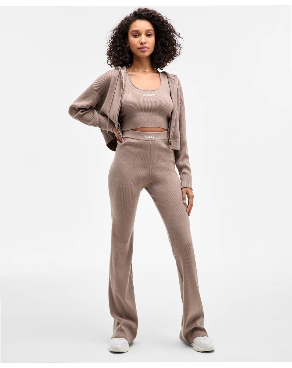 Women's Flaminia Ribbed Knit Flare Pants