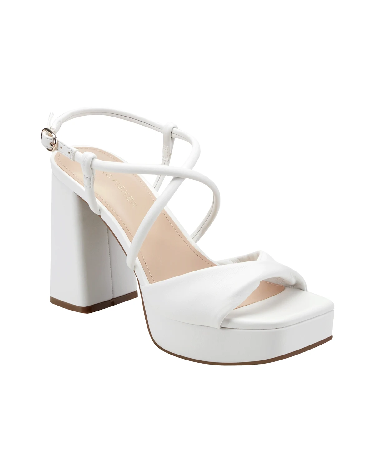 Women's Glady Strappy High Block Heel Platform Sandals