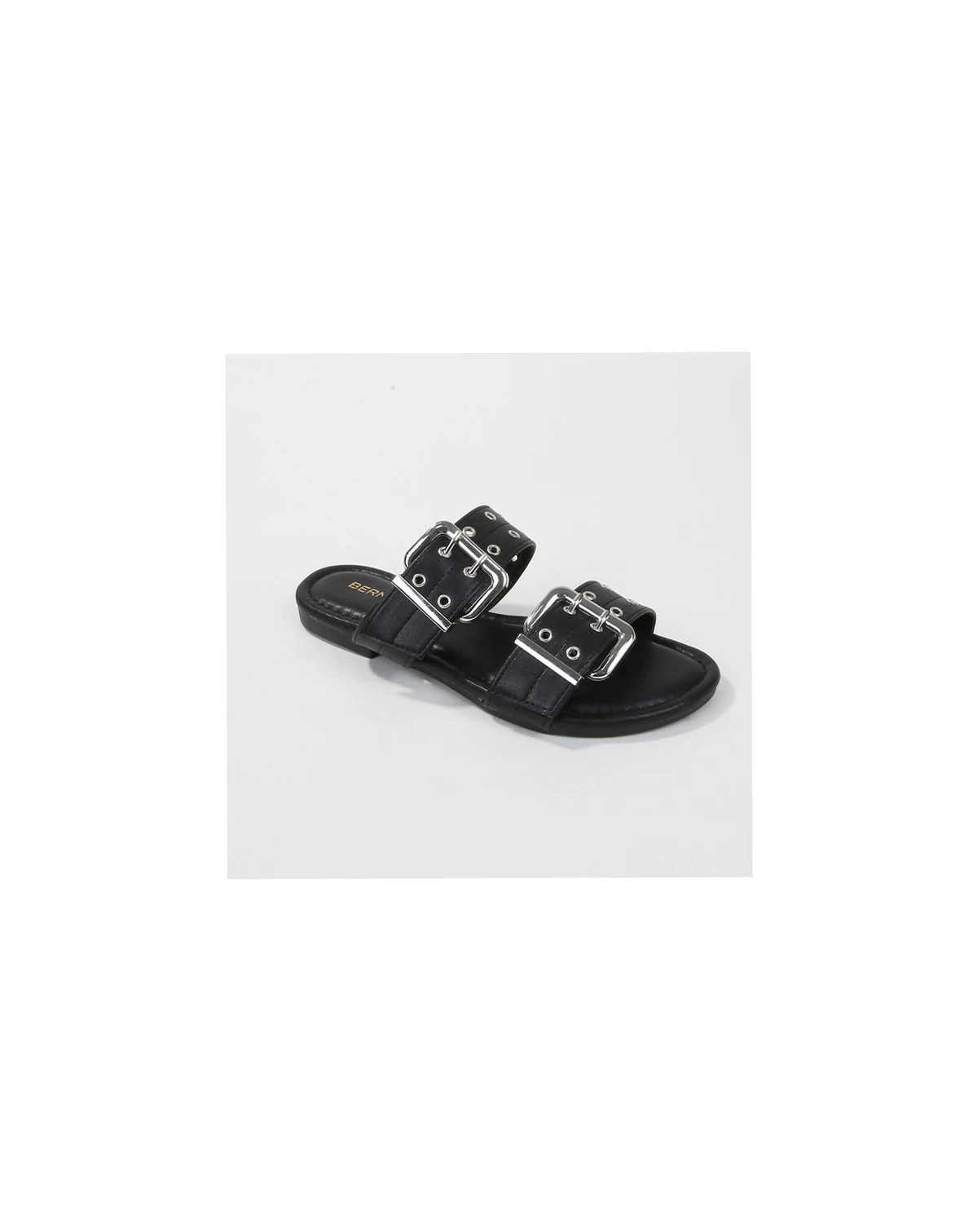 KYLE DOUBLE STRAP SLIDE SANDALS