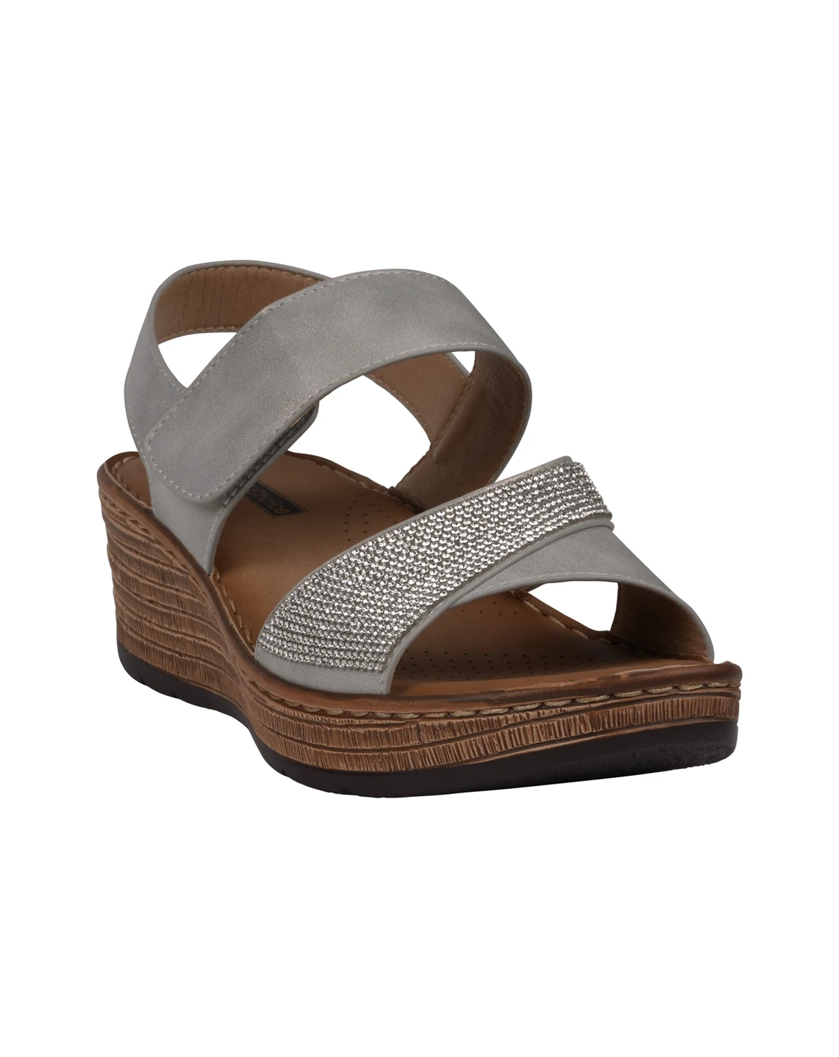Women's Lux Embellished Wedge Sandals