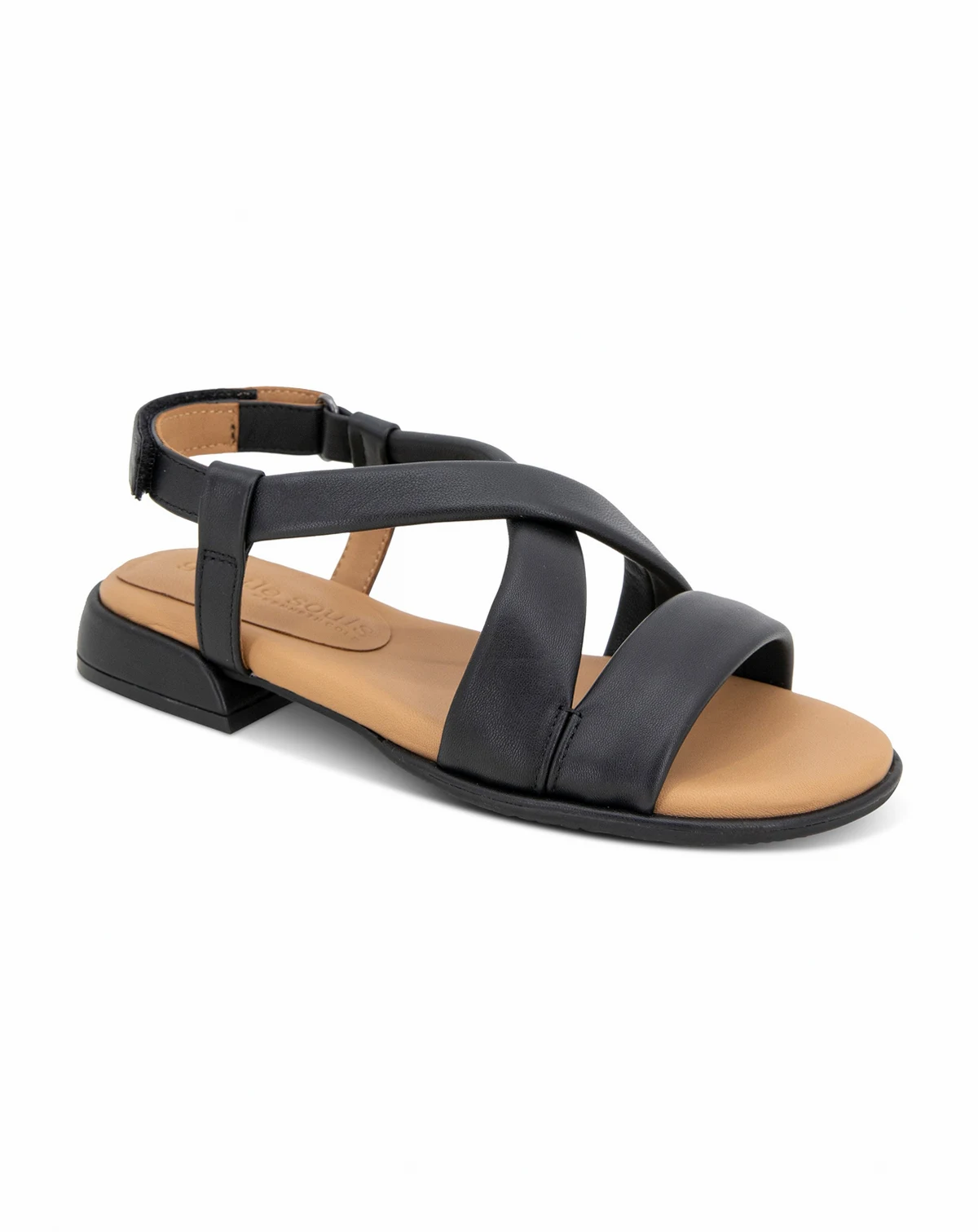 Women's Heather Crisscross Flat Sandals