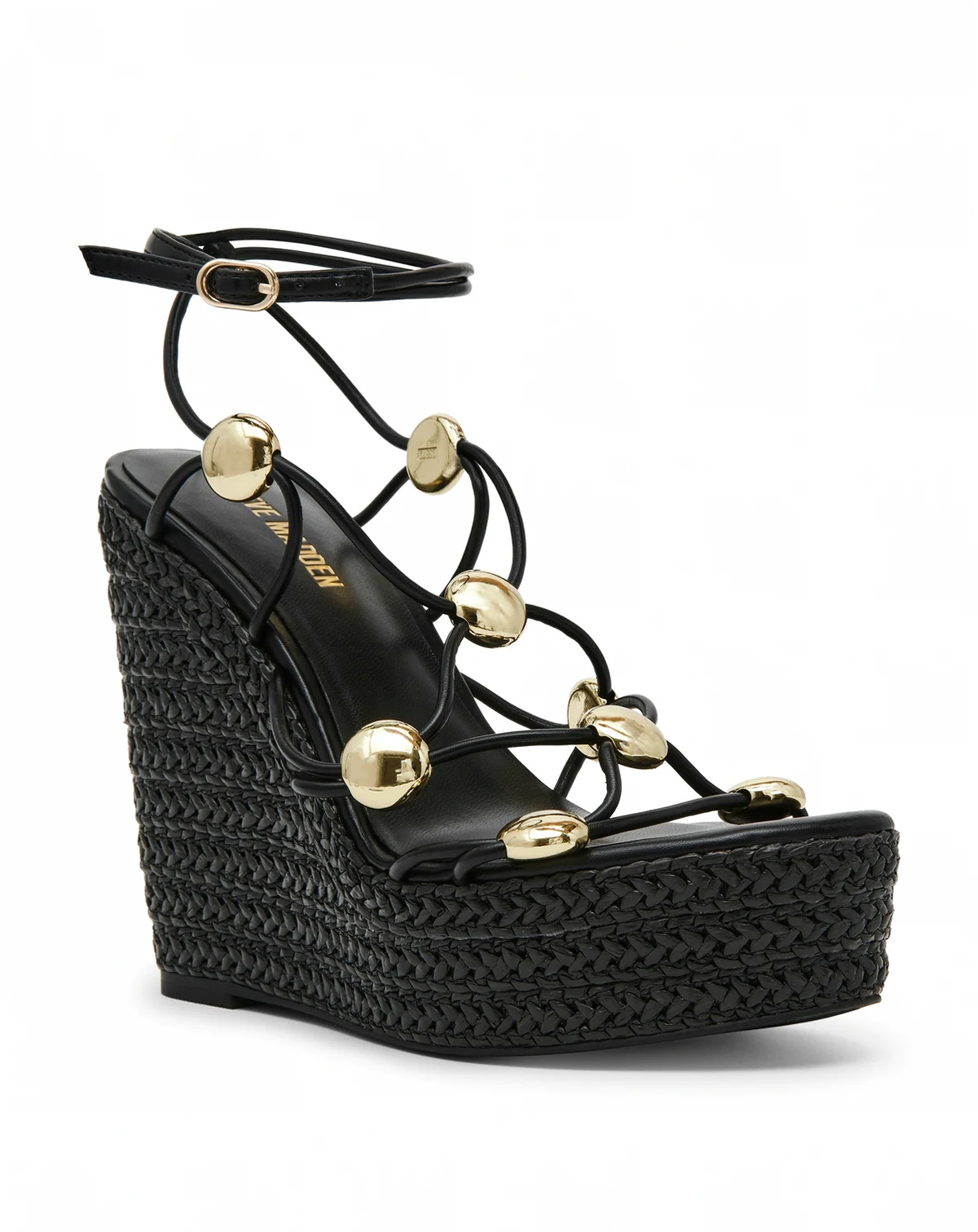 Women's Oaklie Studded Strappy Wedge Sandals