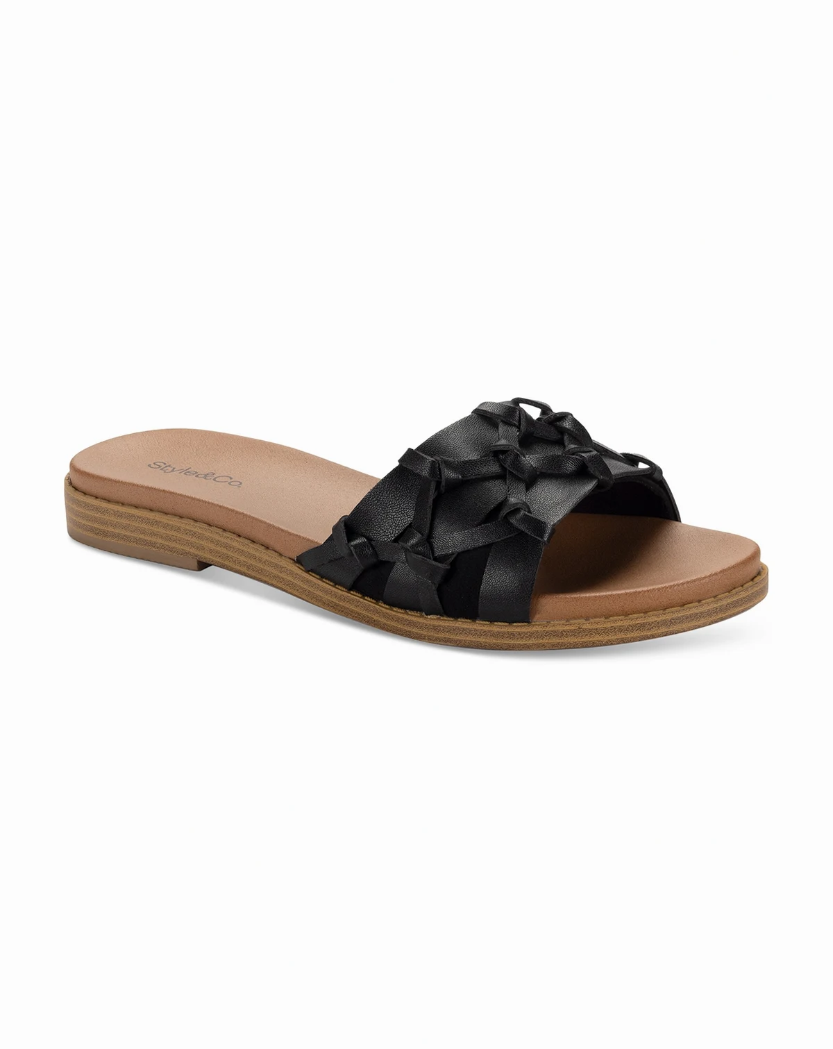 Micahh Flat Sandals Open-Toe Slides, Exclusively at Macy's