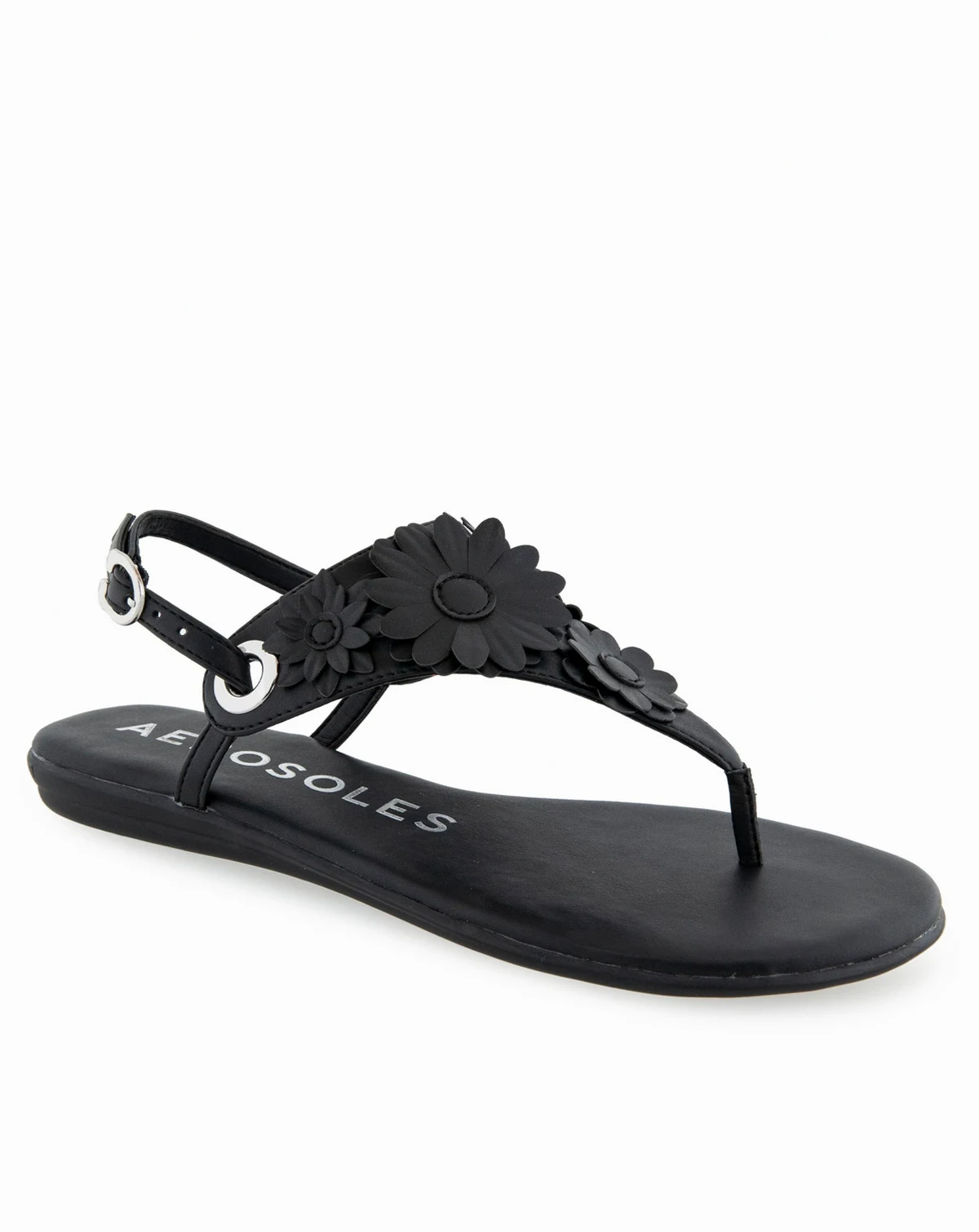 Women's Connie Round Toe Flat Sandals