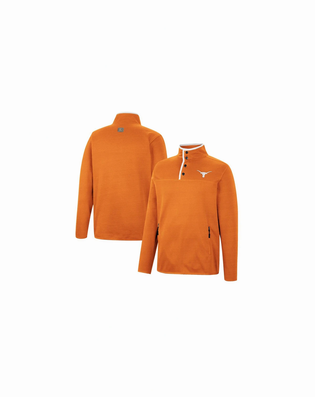 Men's Texas Orange Texas Longhorns Rebound Quarter-Snap Jacket