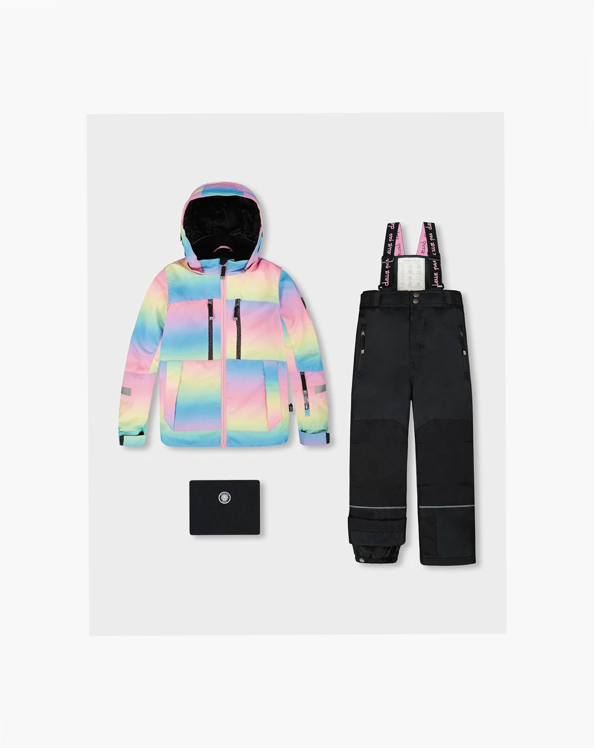 Girl Two-Piece Teknik Snowsuit Rainbow Gradient - Toddler|Child