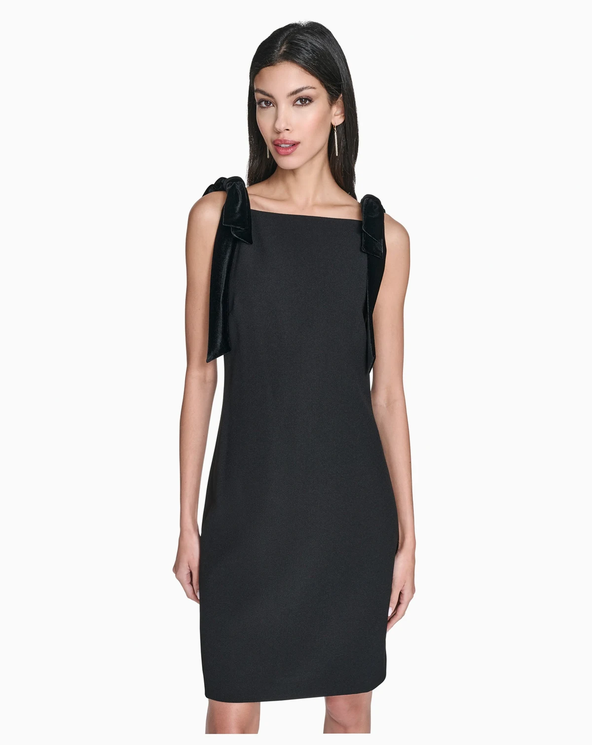 Women's Square Neck Sleeveless Dress