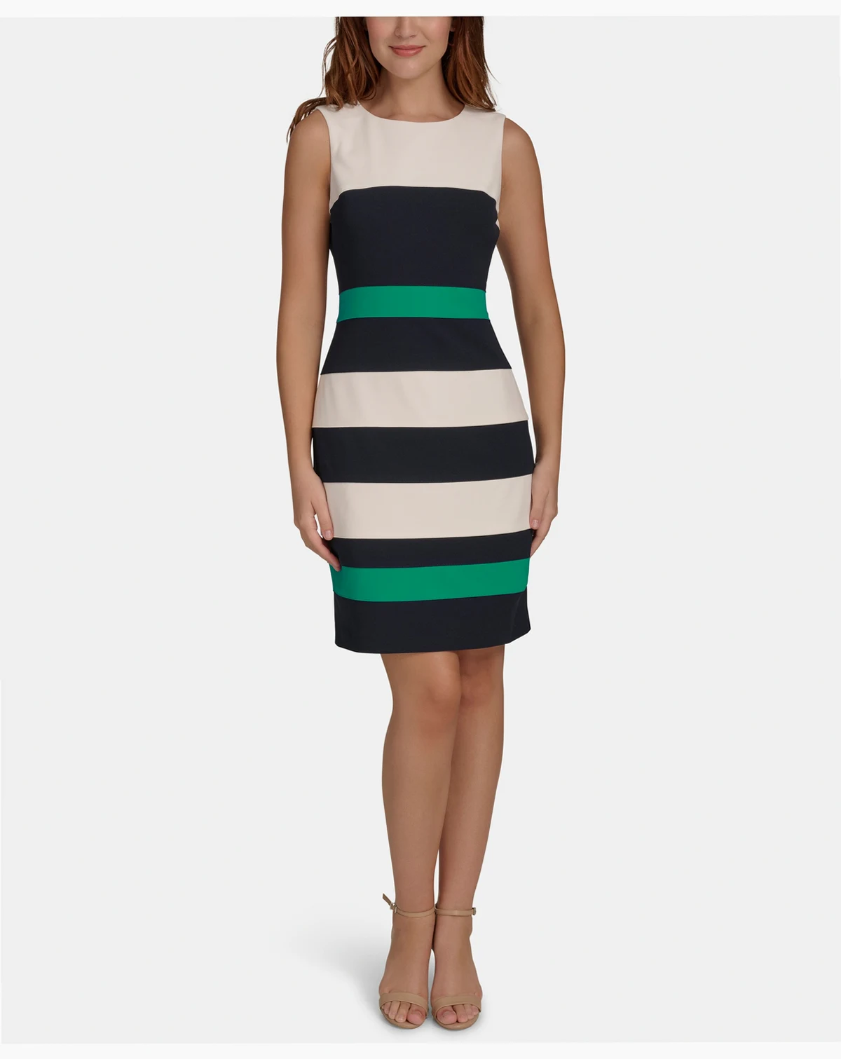 Women's Colorblock Sheath Dress