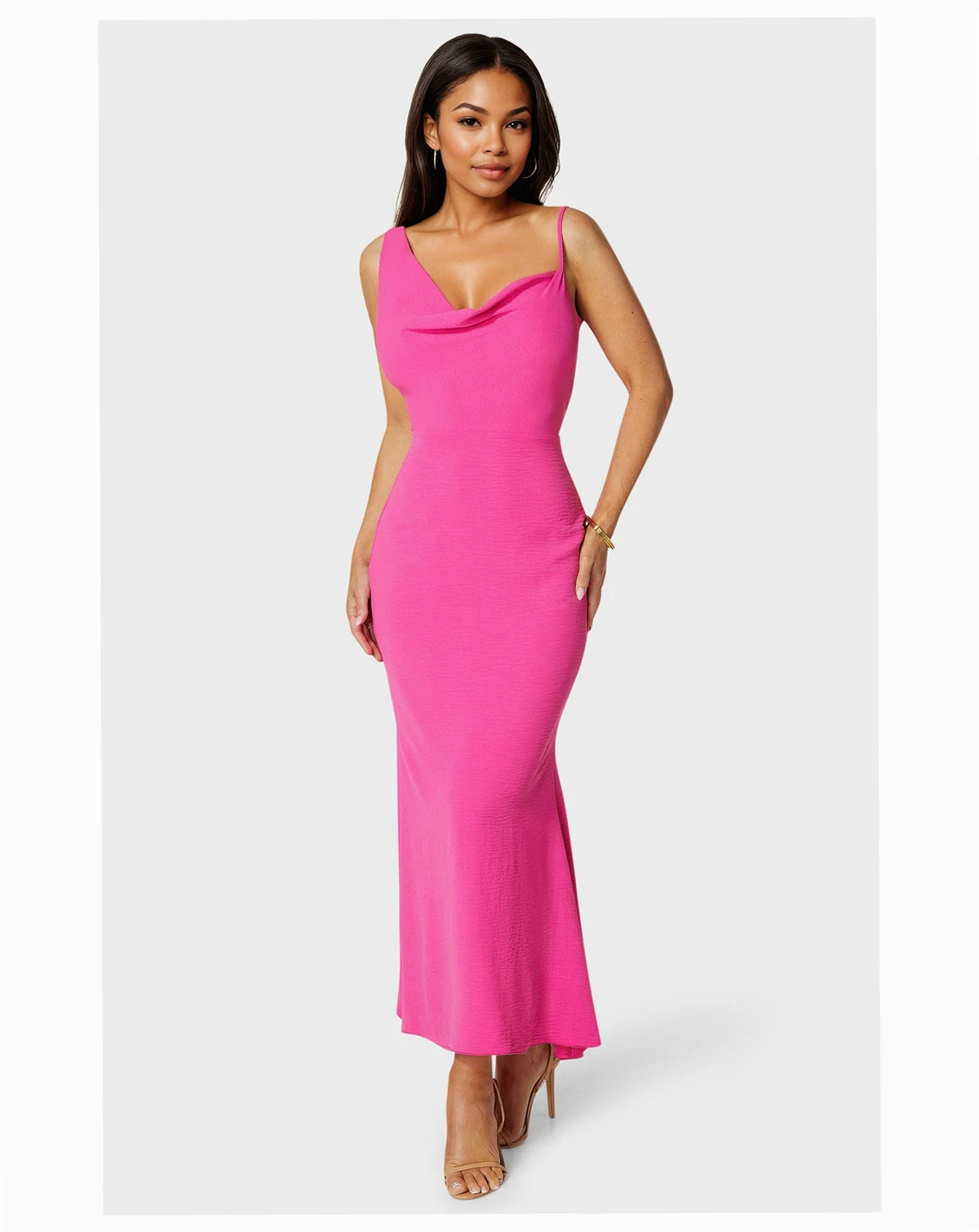 Women's Airflow Cowl Maxi Dress