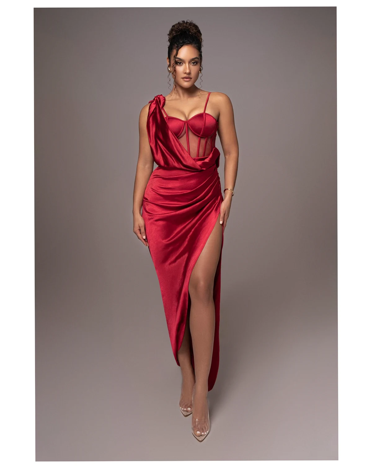 Women's Anastacia Drape Maxi Dress