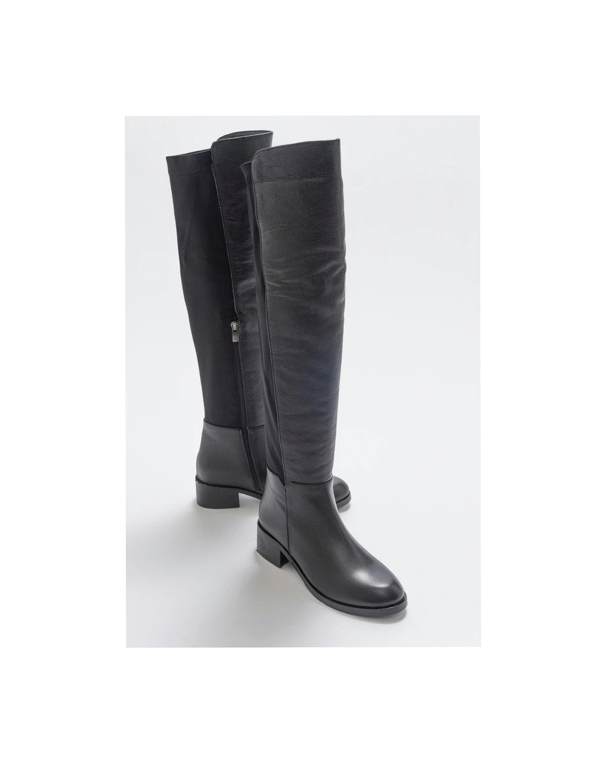 Cassie Leather Knee High Boot (Women)