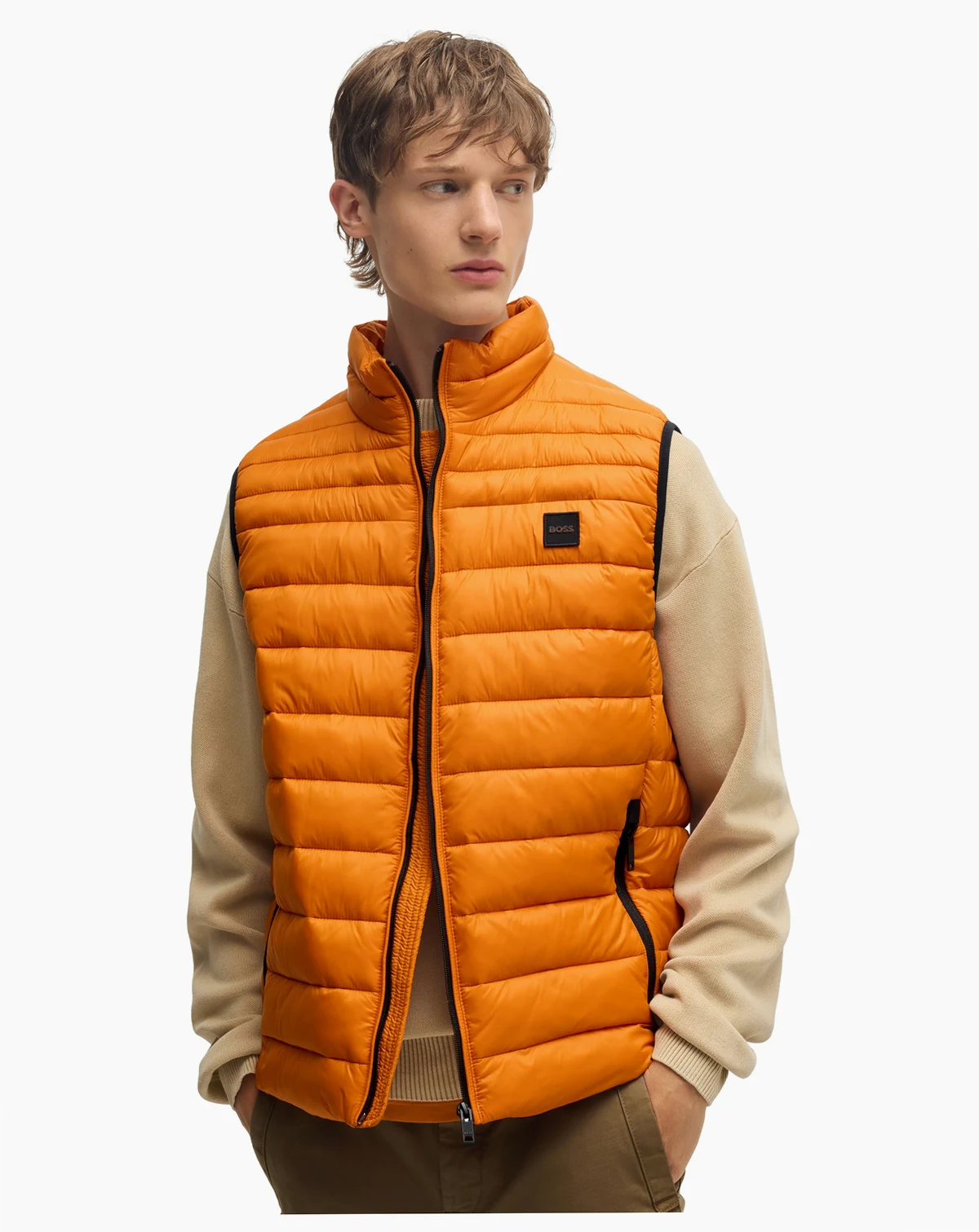 Men's Water Repellent Slim-Fit Gilet