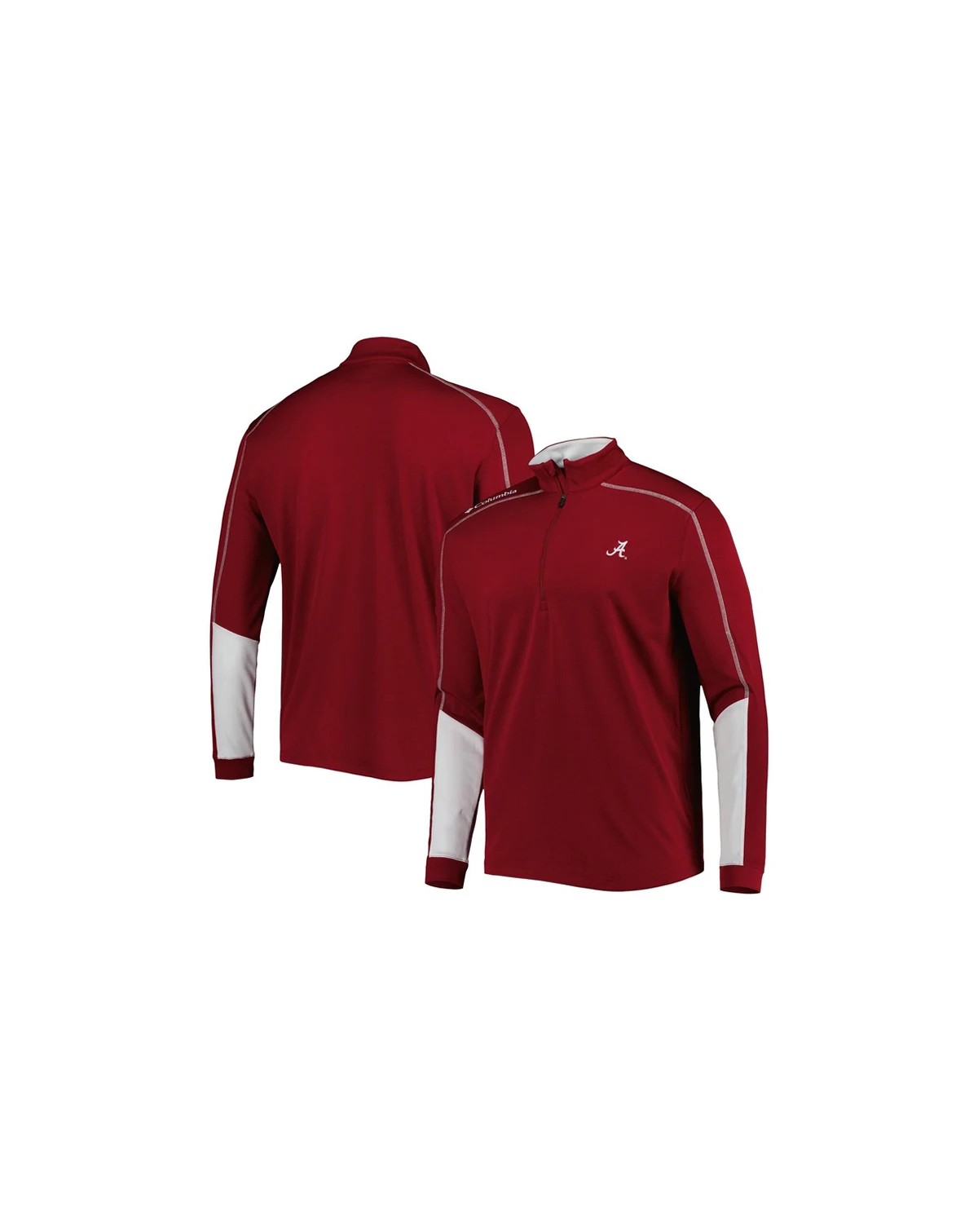 Men's Crimson Alabama Crimson Tide Shotgun 2.0 Omni-Wick Quarter-Zip Jacket