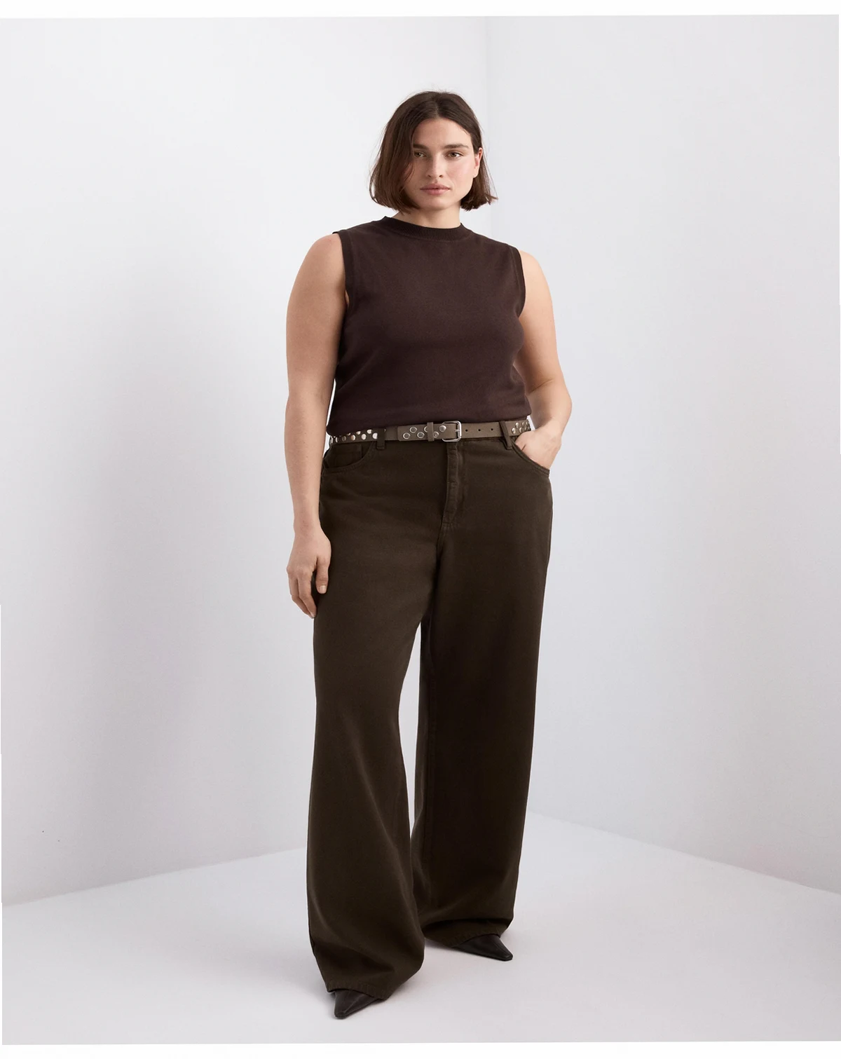 Women's Danila High-Waisted Wide Leg Jeans