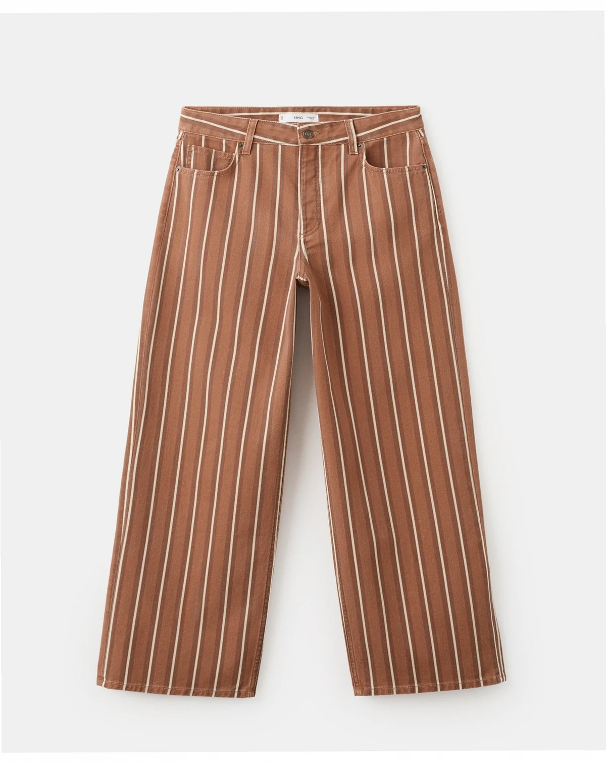 Women's Straight Striped Jeans