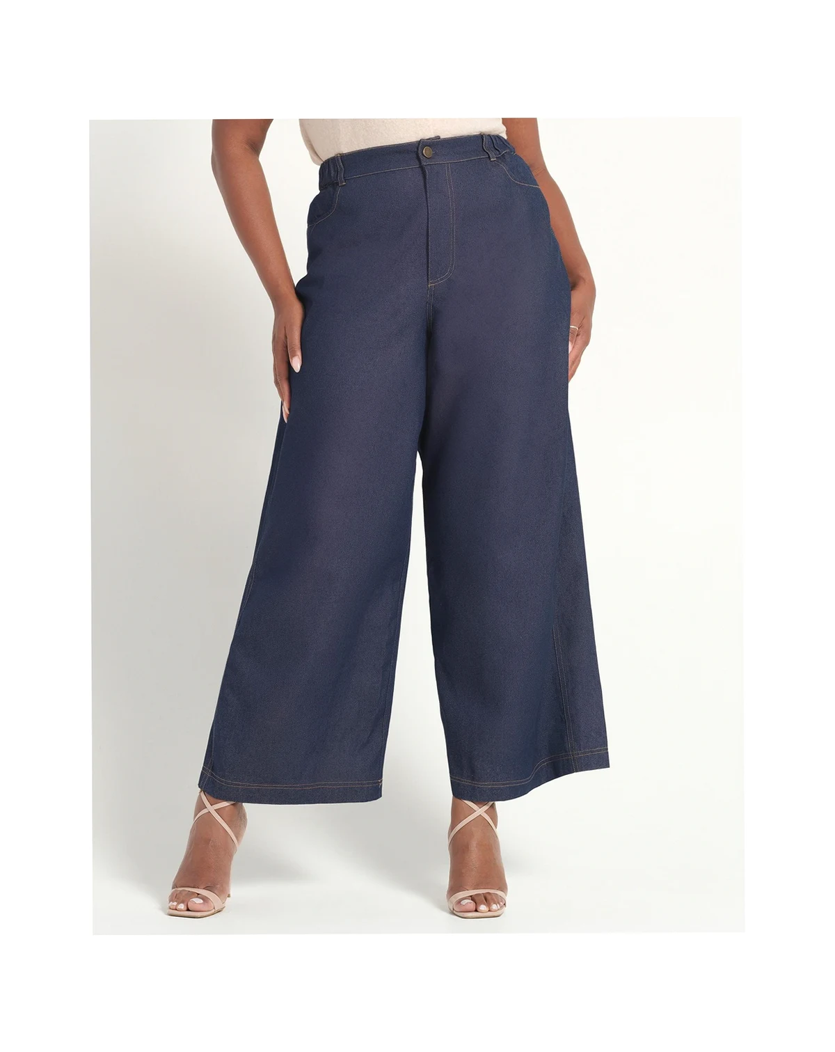 Women's Dakota High Rise Wide-Leg Denim Jean